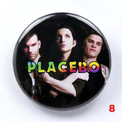 Значок Placebo 36 мм ( в ассортименте )