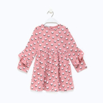 Платье на кулирке А.9-45-6. т.розовый, р.116 9588705 (Luneva)