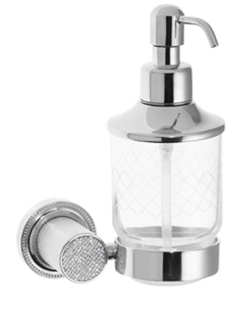 Boheme Настенный диспенсер ROYALE CRISTAL ХРОМ