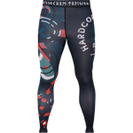 Компрессионные штаны HT Nordic Pattern Black Russian