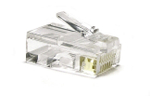 Коннектор  Hyperline PLUG-8P8C-U-C6-100