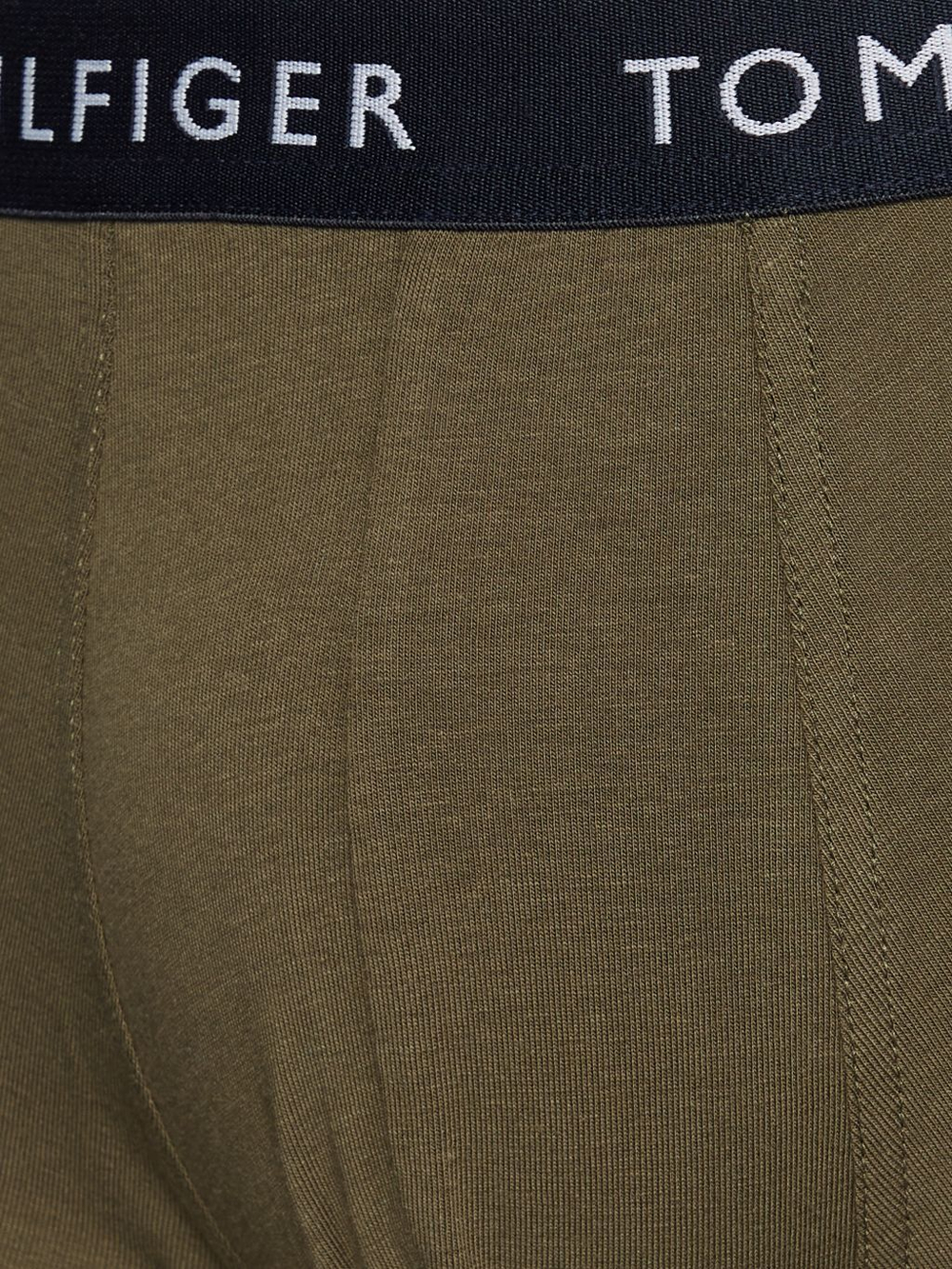 Мужские боксеры спортивные Tommy Hilfiger Trunk 3P - army green/hybrid blue/desert sky