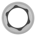 Головка торцевая, 12 мм, шестигранная, CrV, под квадрат 1/2 Stels 13823