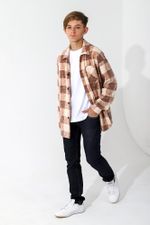 Толстовка мальчик Рубашка Гамбит-2 Виотекс БЕЖЕВЫЙ