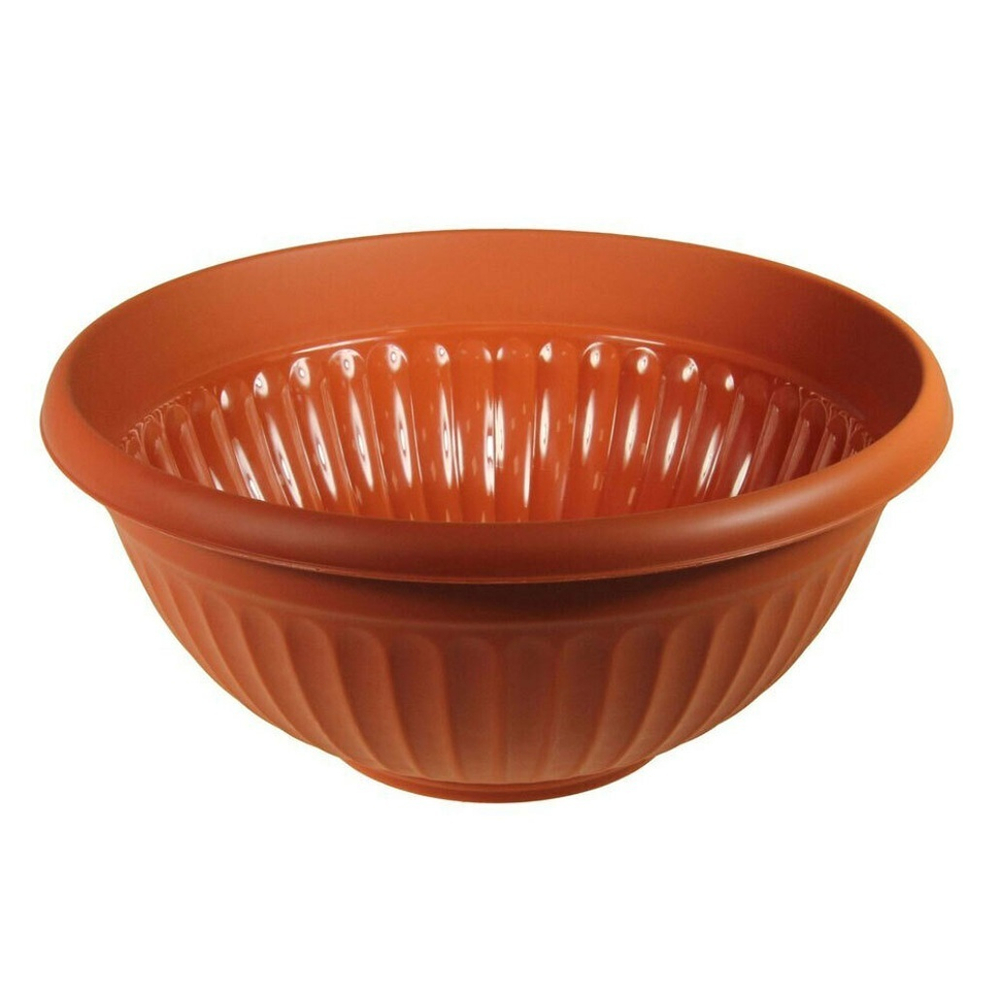Кашпо-миска Ливия 20,3л D500мм (терракотовый)