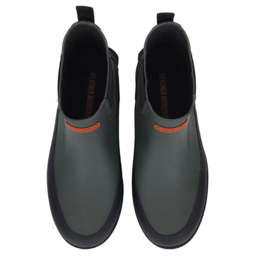 KOLON SPORT Waterproof And Wear resistant Rain Boots Men"s Army Green