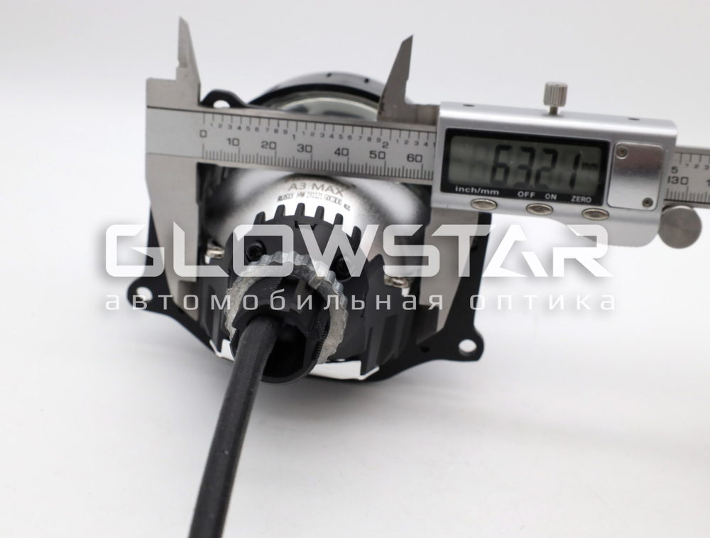 Билед модули Aozoom A3 Max 2025 3.0 дюйма, 5500К, 12V, 49W/57W, крепление 3R и съемное гаечное (комплект, 2шт)