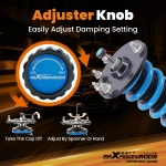 MaXpeedingrods T6 Coilover 24 Way Damper Suspension Kit подходит для автомобиля Acura RL 96-04 (KA9)