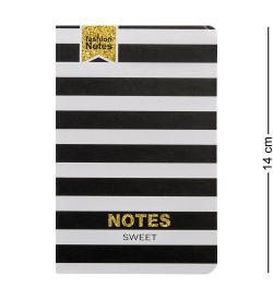 BM-34/2 Блокнот мал. «Полосатый стиль» (твердая обложка)