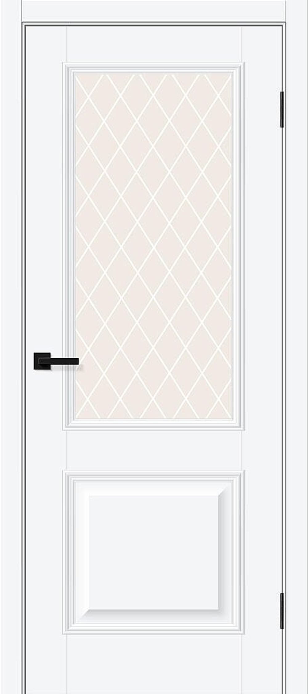 Классик-13 White Silk White Сrystal 200*80