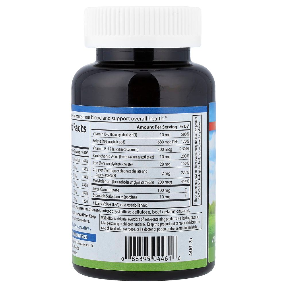 Carlson, Blood Nutrients®, 180 капсул