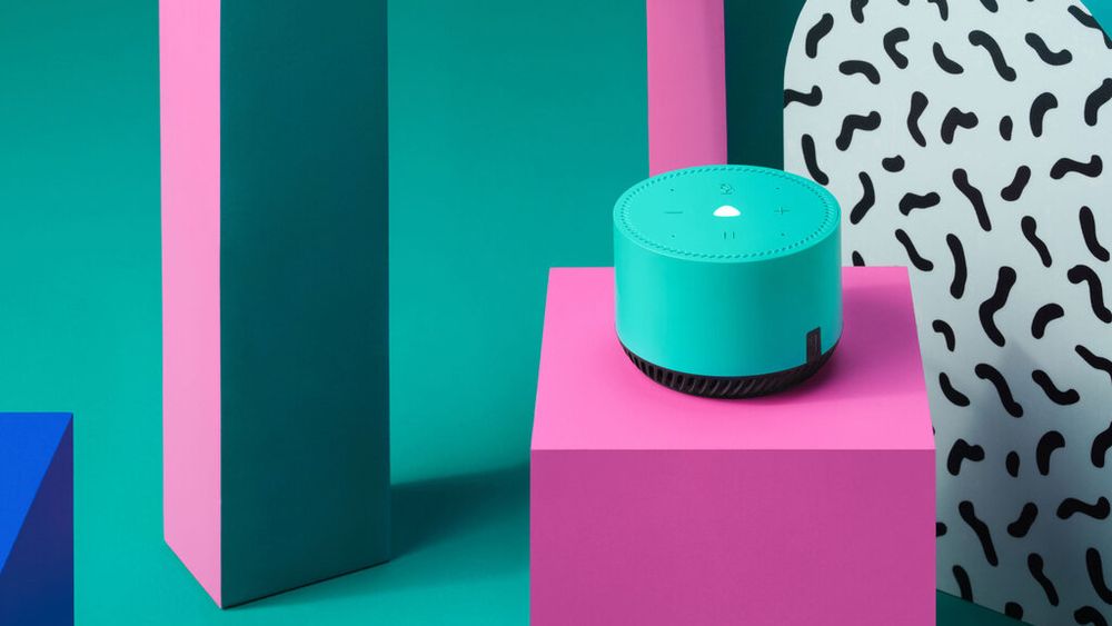 Yandex Яндекс.Станция Лайт Зеленая YNDX-00025  (Умная колонка с