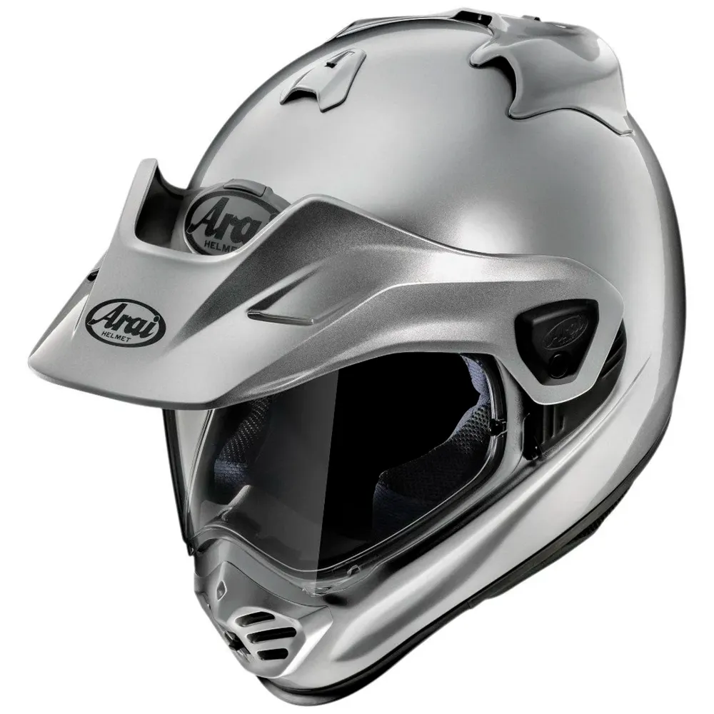 Шлем Arai Tour Cross X5 Aluminium Silver, серый/серебристый, размер L (RR)
