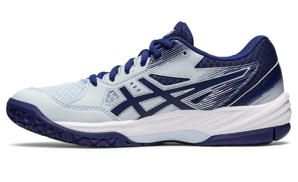 Женские кроссовки для бадминтона/сквоша Asics Gel-Task 3 - sky/indigo blue