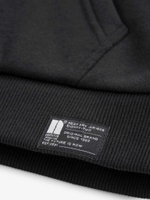 Толстовка на молнии с капюшоном и флисовой подкладкой для мальчика Next B55-280, Черный