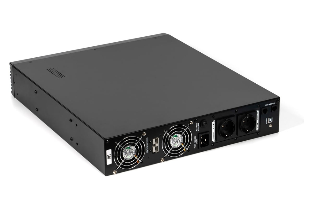 Источник бесперебойного питания RAPAN-UPS 1000-RACK-IN-2X9