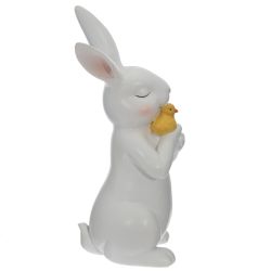 GAEM Фигурка декоративная "Заяц", L7,5 W7 H18 см