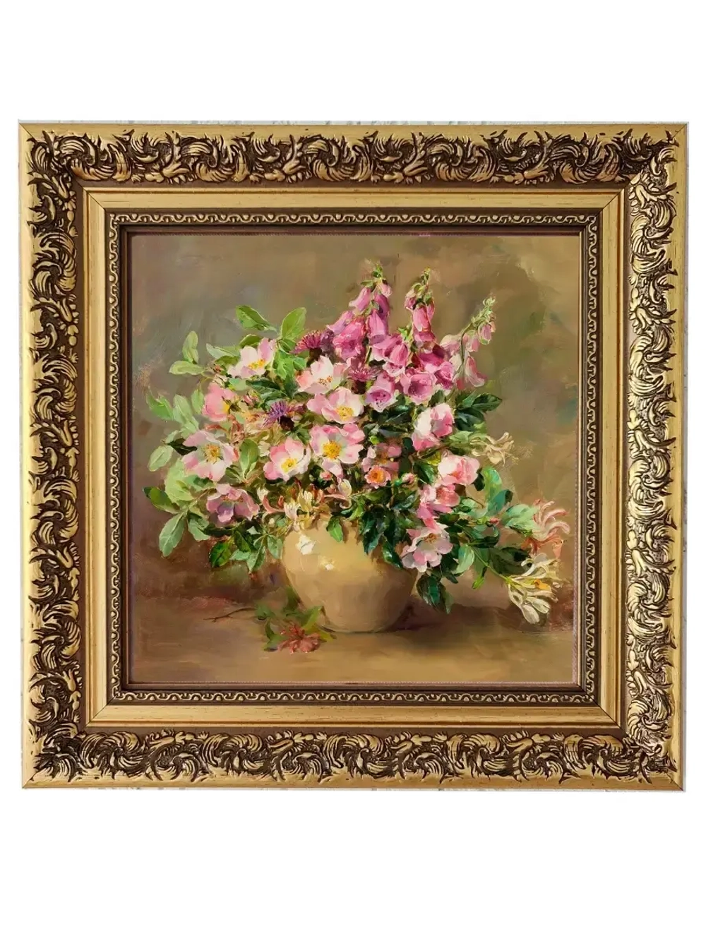 Картина на стену интерьерная на холсте 27х27см