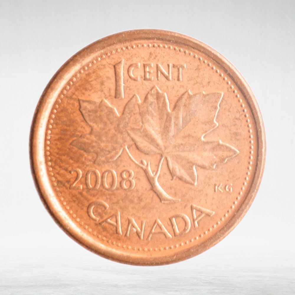 Canada, 1 Cent, 2008 – Elizabeth II (Fourth Portrait), AU