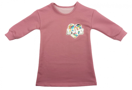 Туника (0522/2) сухая роза