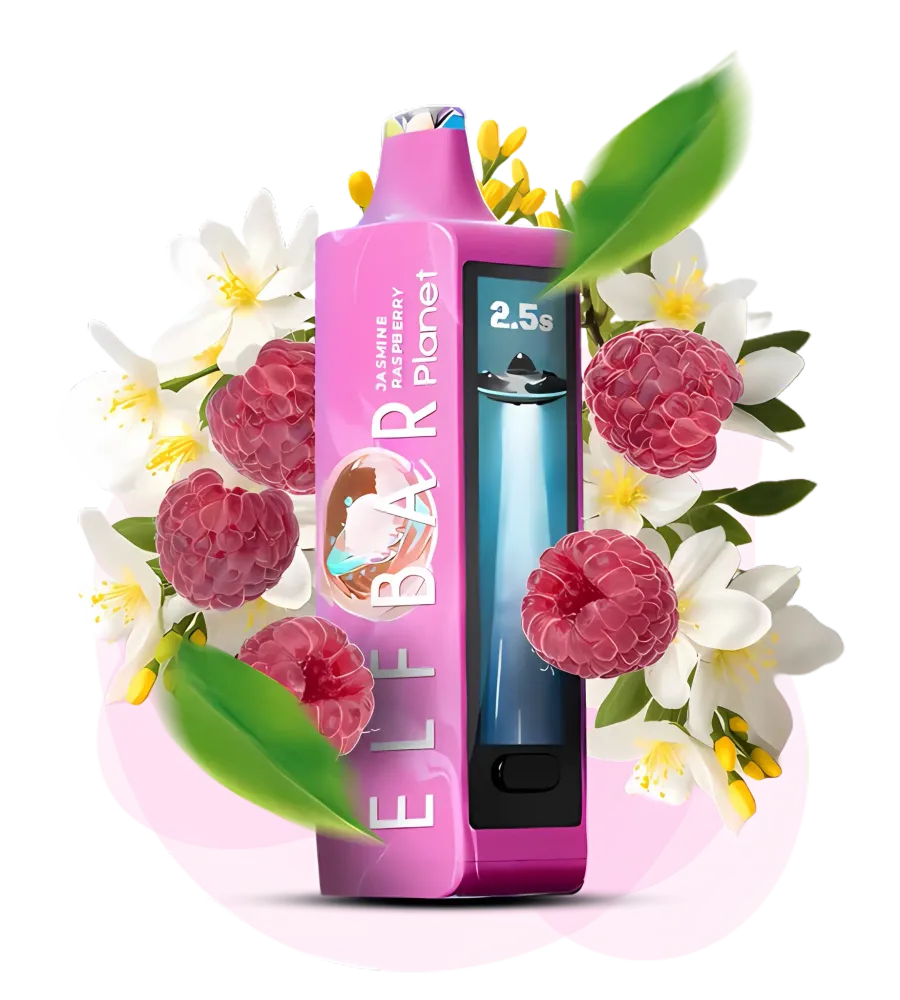 Elf Bar Planet 25000 - Jasmine Raspberry (5% nic)