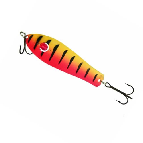 Блесна Kuusamo Professor 2 90/18 с камнем, цвет BL/R/Ye-C