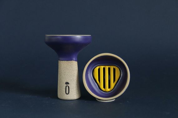 Чаша для кальяна Oblako TRIO Line PURPLE MATTE