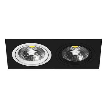 Встраиваемый точечный светильник i8270607 черный/белый Intero 111 Lightstar