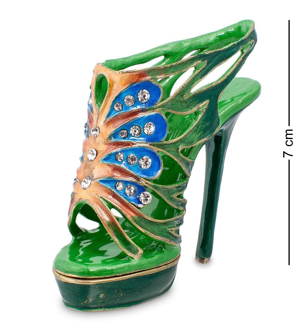 Nobility SMT-74 Шкатулка-туфелька «Павлин» (Nobility)