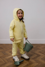 Костюм из футера петля (сливочное масло)