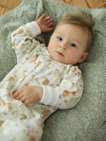 Комбинезон растущий на молнии "Новогодний лес"