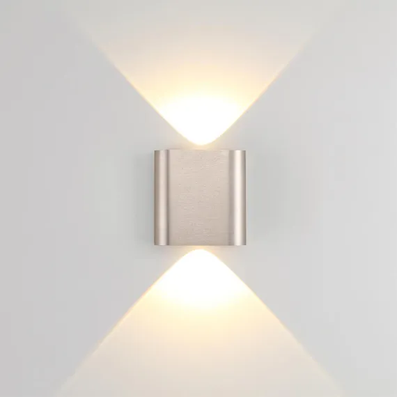 7106/2WL HIGHTECH ODL26 Настенный светильник светильник матовый никель/металл IP20 LED 2W 3000K 220V MAGNUM