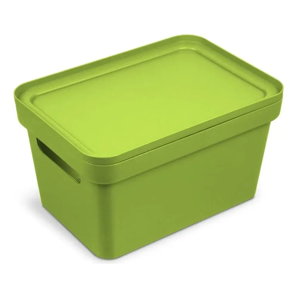 Коробка для хранения Фортуна 270х150 оливковая (комплект 12 шт)