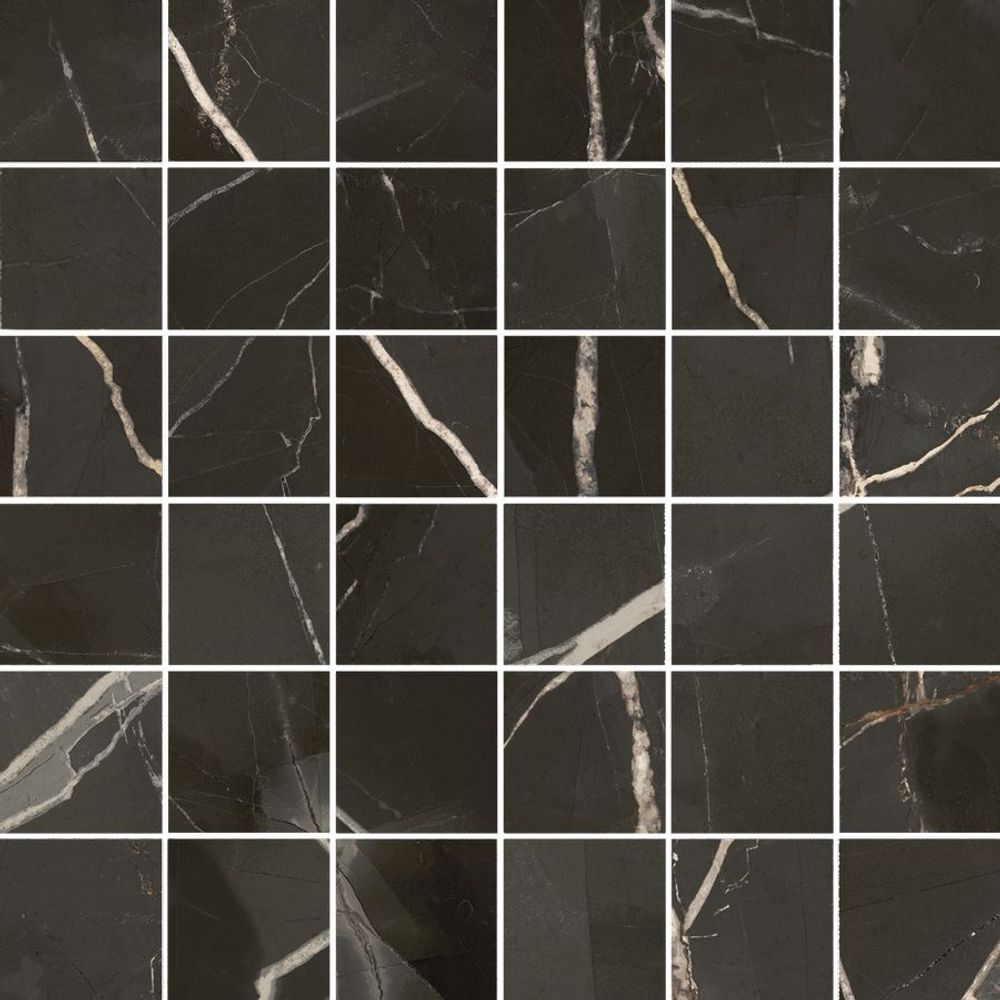 Мозаика Stellaris Absolut Black Mosaico 30x30