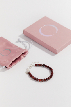 Браслет STRENGTH из красной яшмы