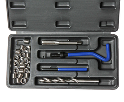 Набор инструментов и вставок для восстановления резьбы М10х1.25мм L=13.5мм 14 предметов JTC