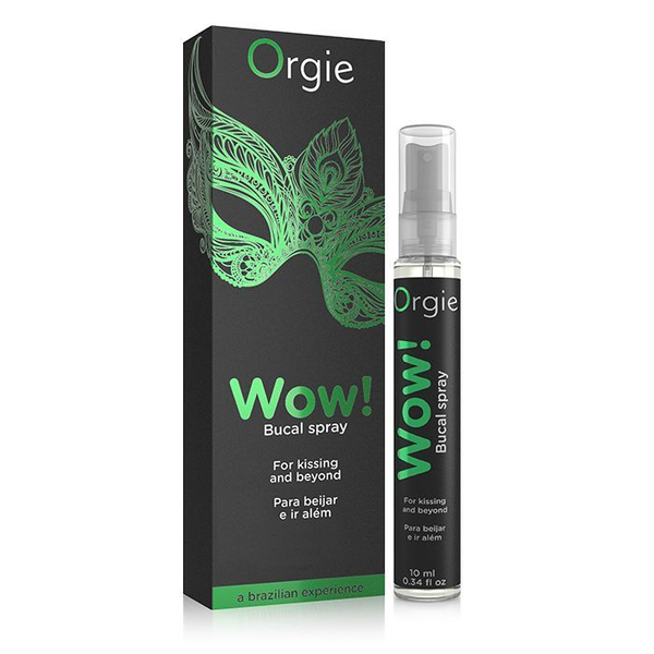 Оральный спрей Orgie WOW! Blowjob Spray с охлаждающим и возбуждающим эффектом, 10 мл