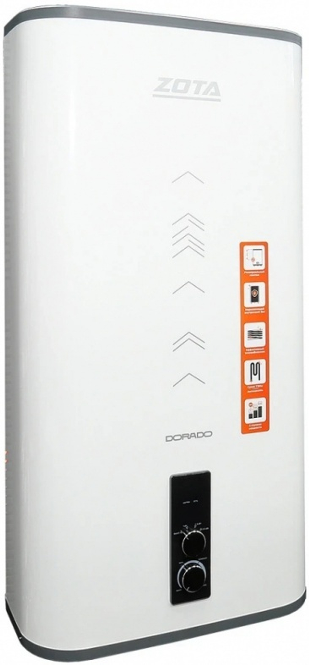 Водонагреватель с теплообменником и ТЭНом ZOTA DORADO -120M из нержавеющей стали