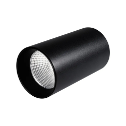 Светильник накладной SP-POLO-R85-1-15W Day White 40deg (Black, Black Ring) (Arlight, IP20 Металл, 3 года) 022950