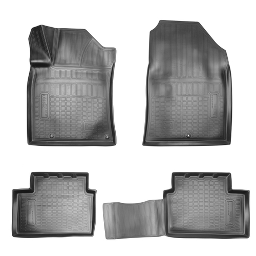 Ковры в салон Norplast/Unidec для Hyundai i30 III (2017-)Полиуретан,Черный, арт.NPA11-C31-217