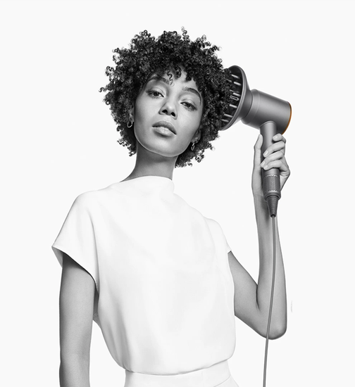 Фен Dyson Supersonic HD08,bright nickel/bright copper UK