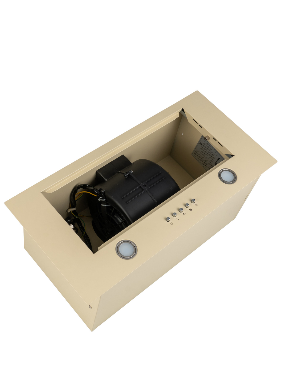 Вытяжка кухонная MACBI B-BOX 60 (IVORY) слоновая кость 1200 м3/ч