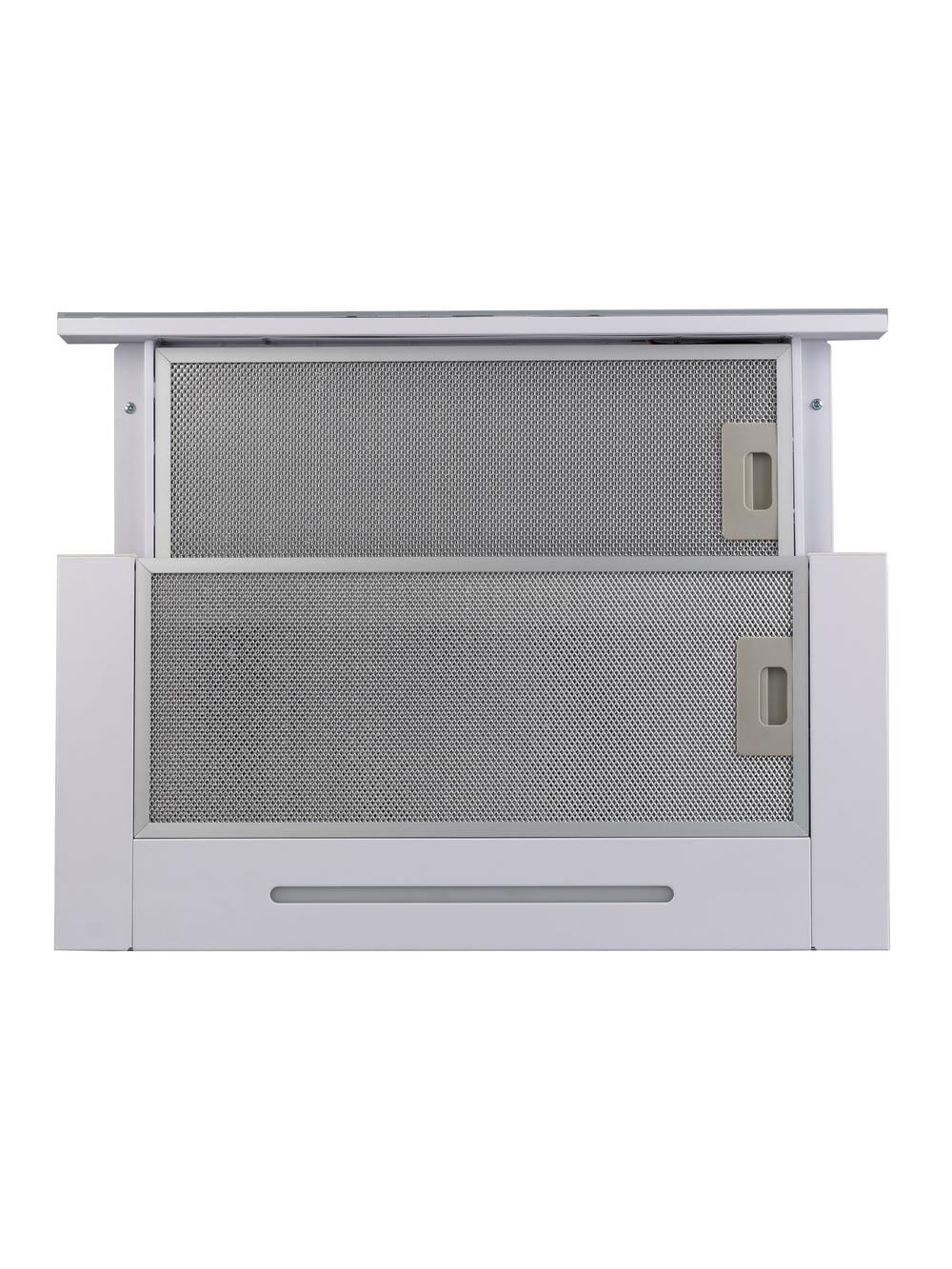 Кухонная вытяжка MACBI B-MTA-G60GW WHITE 1200м3/ч Белая, Жесты+Wi-Fi, авто выдвижная