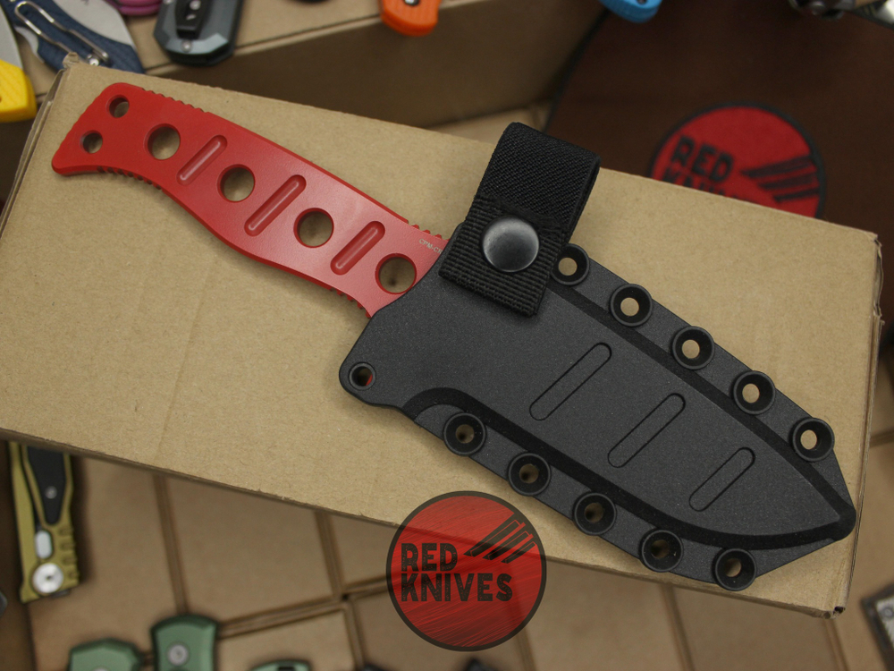 Нож Benchmade Fixed Adamas 375-1 - красный