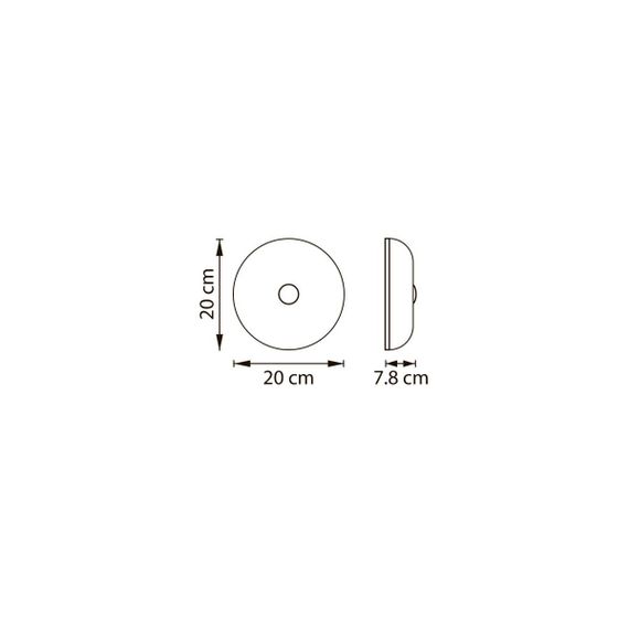 Светильник настенно-потолочный (Бра) 10W 3000K белый Catania Lightstar 689616