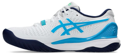 Теннисные кроссовки Asics Gel-Resolution 9 - White, Бирюзовый