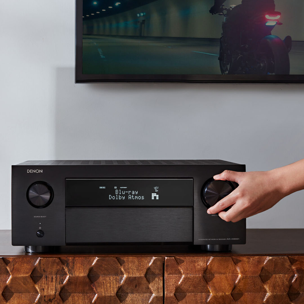 AV ресивер Denon AVC-X4800H, Black, 9.4 каналов, Dolby Atmos