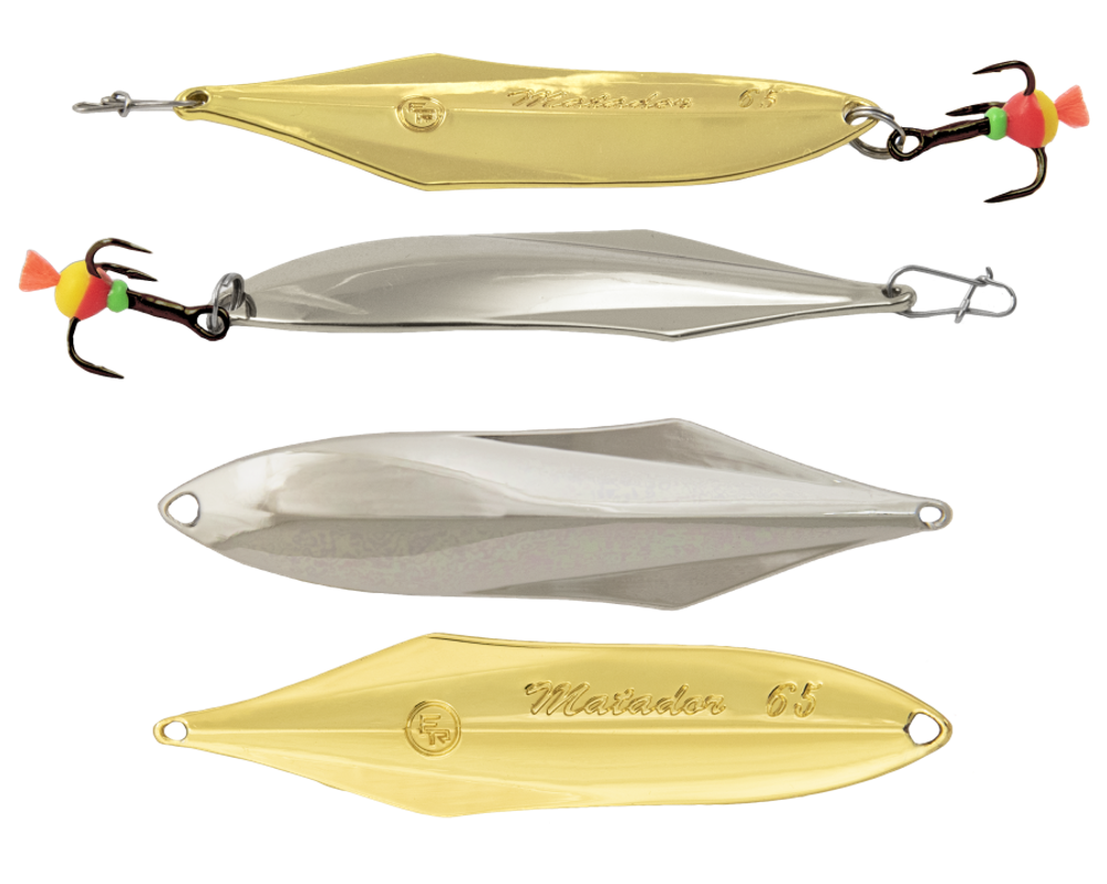 Блесна вертикальная ECOPRO Matador 65мм, 9г,S/G