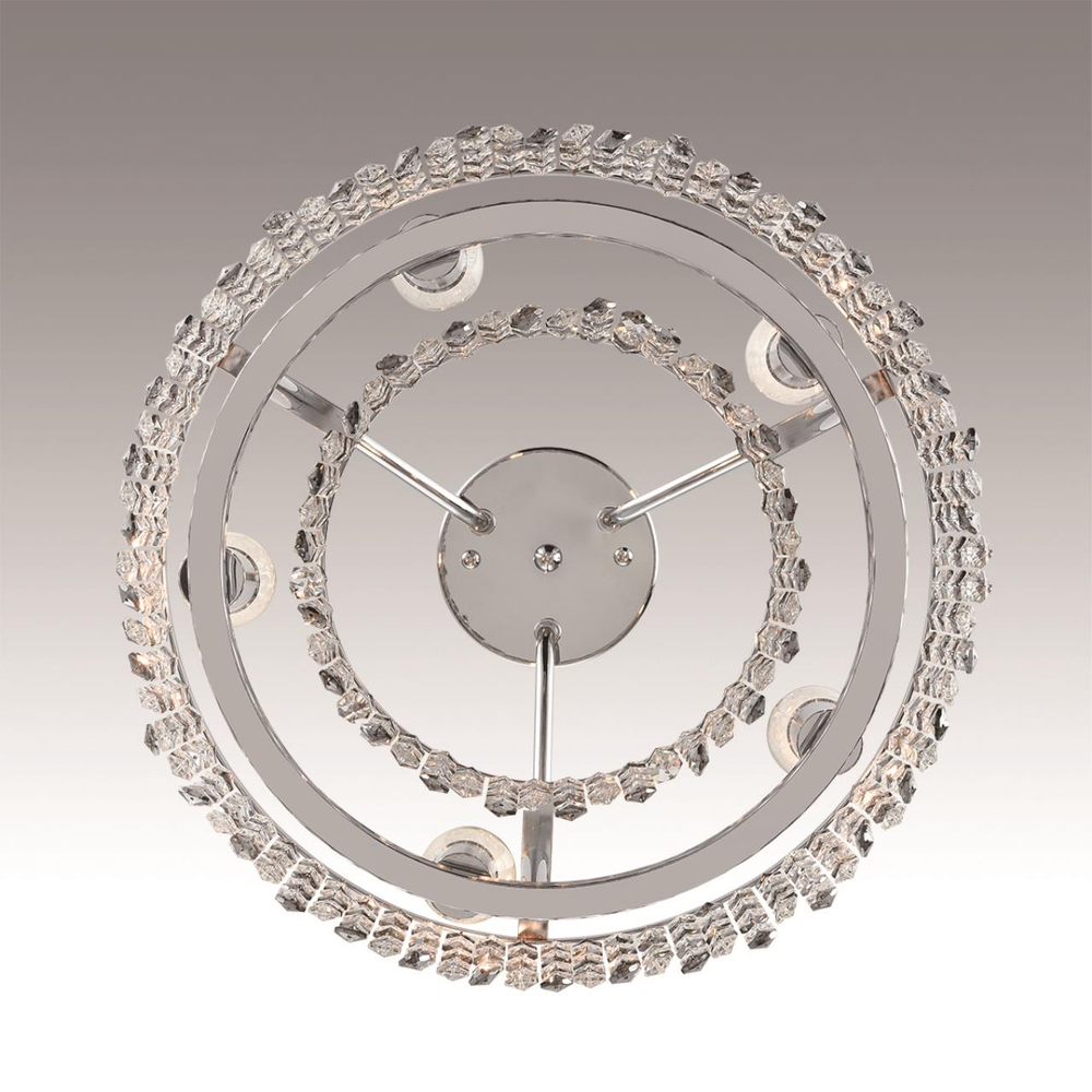 8244/5C CLASSI LN26 206 хром, металл/хрусталь Люстра потолочная E14 5*40W 220V LAYLA