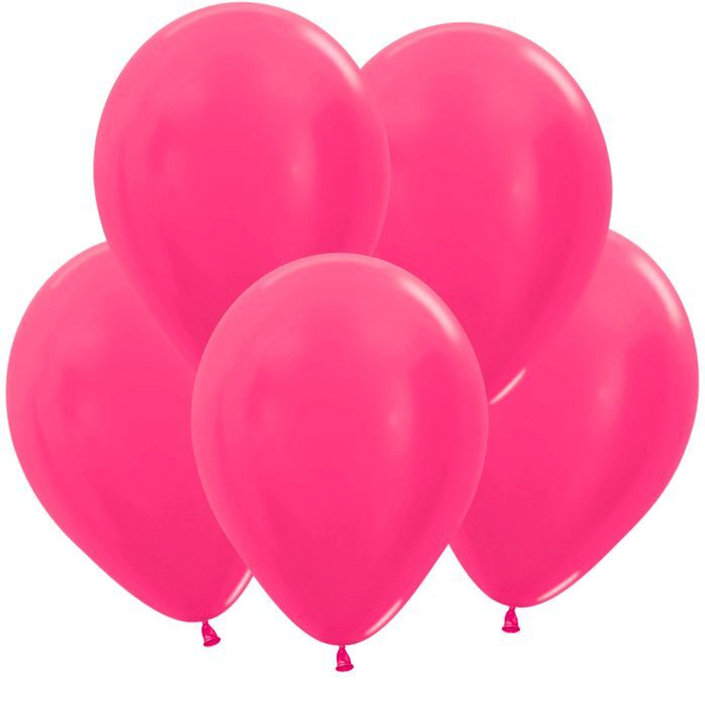 Шар 5" Фуксия, Метал / Fuchsia 512